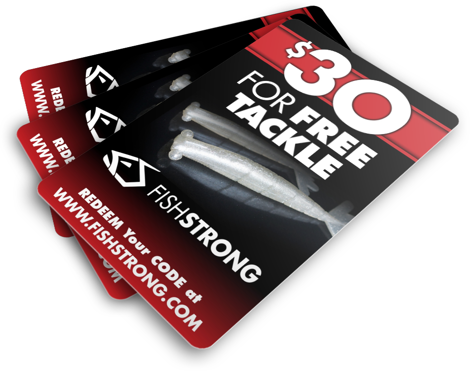 $30 Free Tackle Code Cards